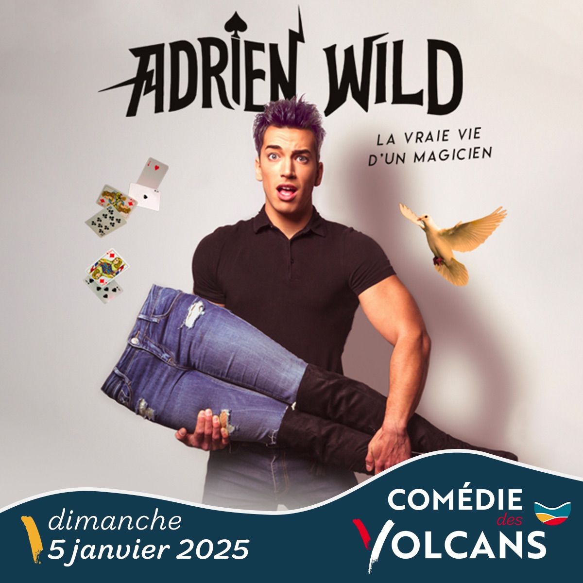 ADRIEN WILD La vraie vie d'un magicien