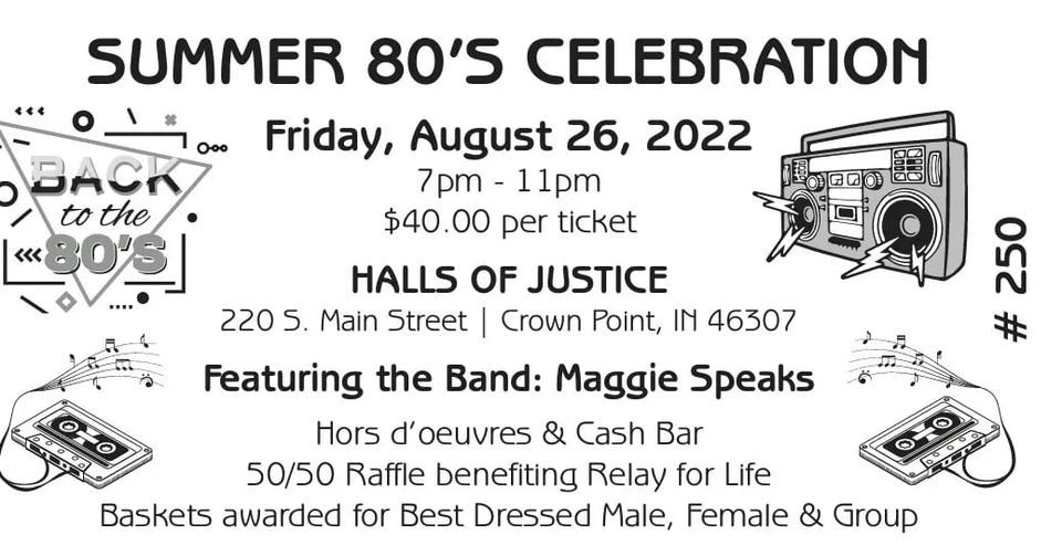 Xumer 80 Summer 80s Celebration, Hall of Justice, Crown Point, 26 August 2022