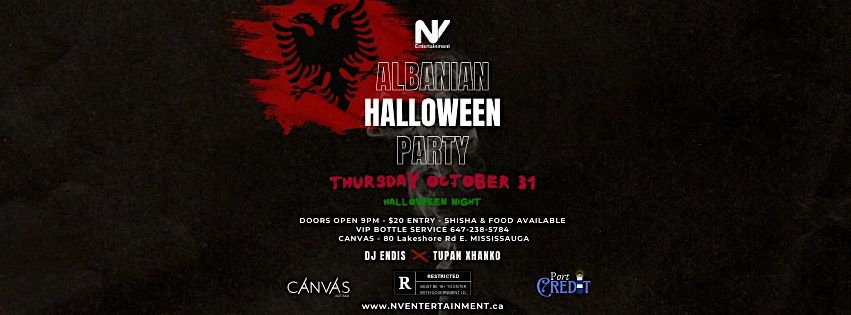 ALBANIAN HALLOWEEN PARTY