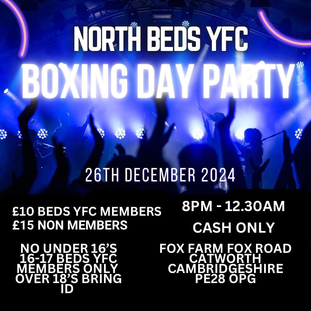 North Beds YFC Boxing Day Party