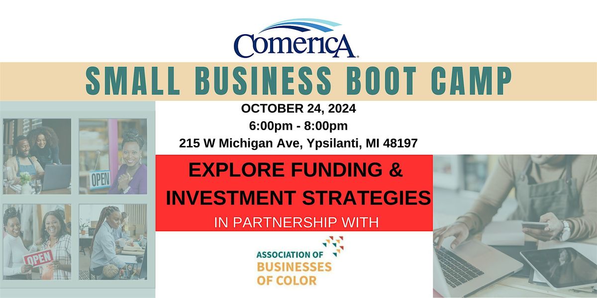 EXPLORE FUNDING & INVESTMENT STRATEGIES FOR SMALL BUSINESS OWNERS