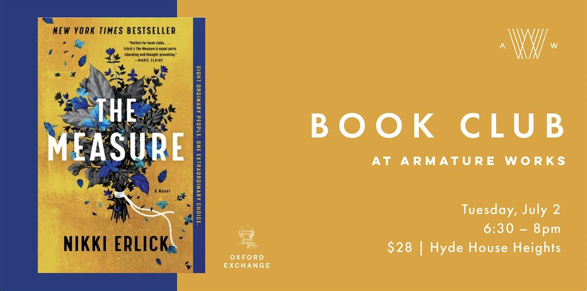 Armature Works Book Club - July 2nd