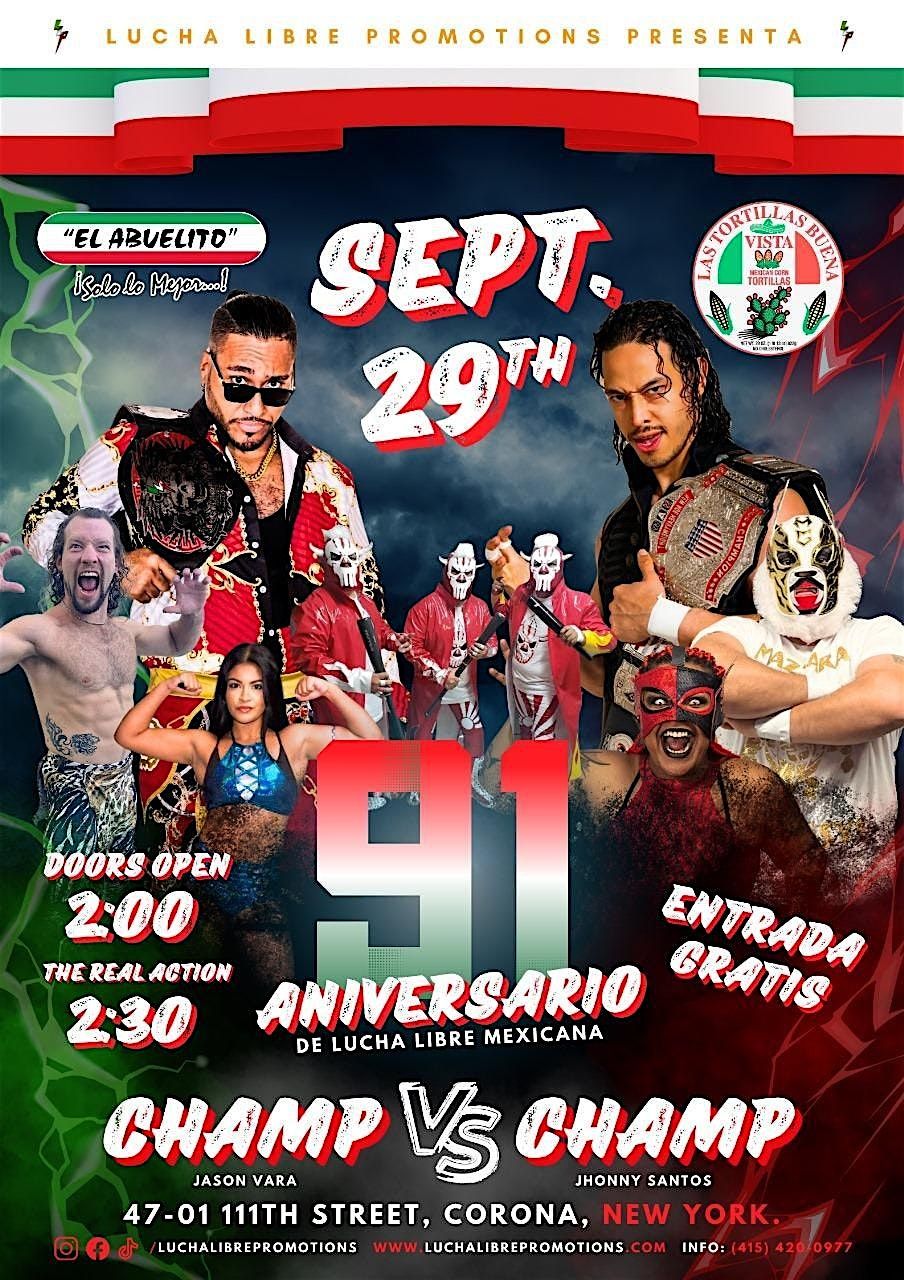 91 Aniversario de la Lucha Libre en Nueva York presentado por Lucha Libre Promotions