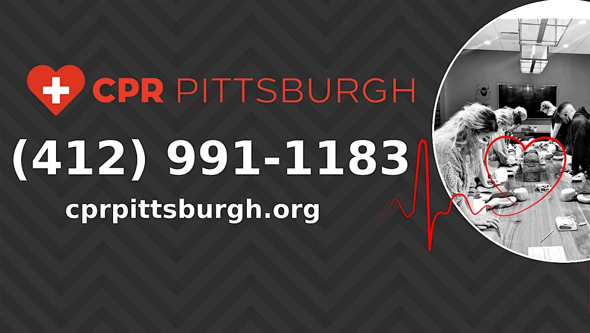 Red Cross BLS CPR and AED Class in Pittsburgh