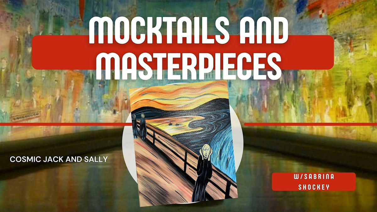 Mocktails and Masterpieces-The Scream