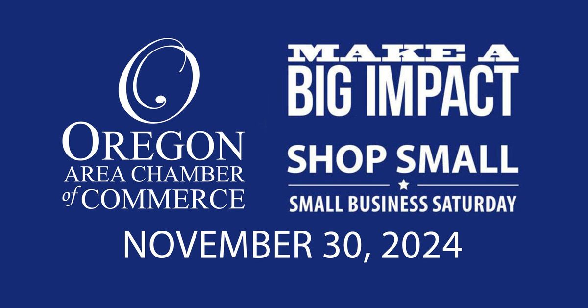 Oregon WI's  Small Business Saturday