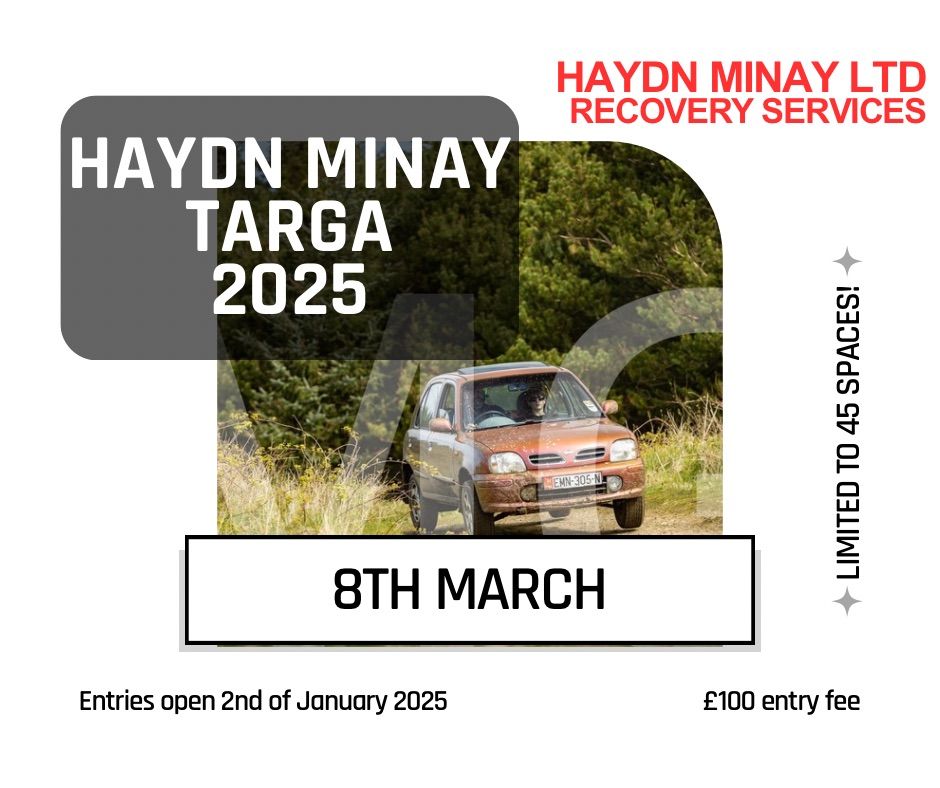 Haydn Minay Targa Rally