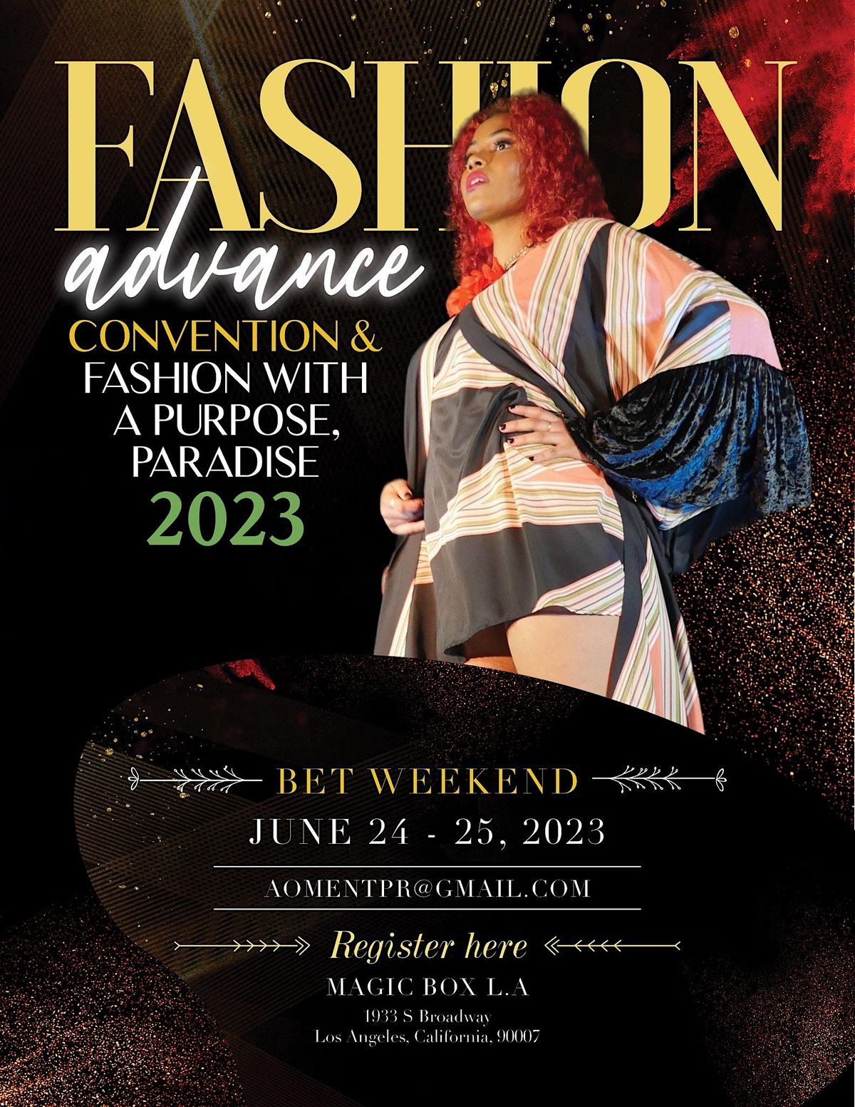 Fashion Advance Convention & Fashion with a Purpose Paradise