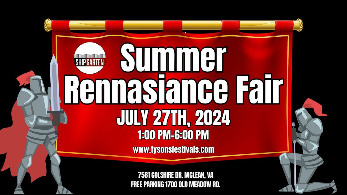 Summer Renasiance Fair
