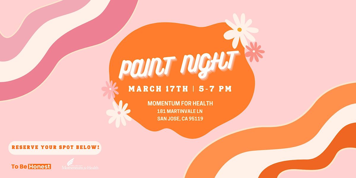 Spring-themed Paint Night!