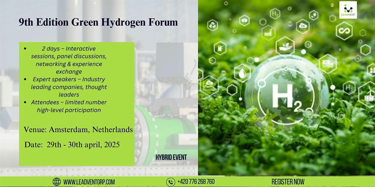 9th Edition Green Hydrogen Forum