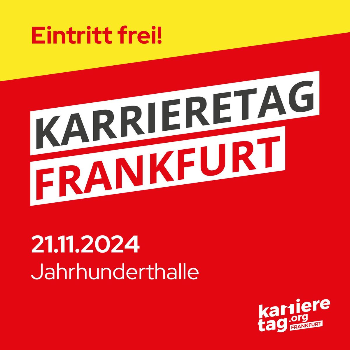 Karrieretag Frankfurt | Die Jobmesse in der Region