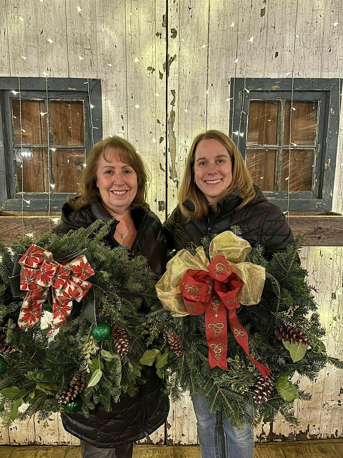 Wreaths, Wine & Women (Men are welcome too!)