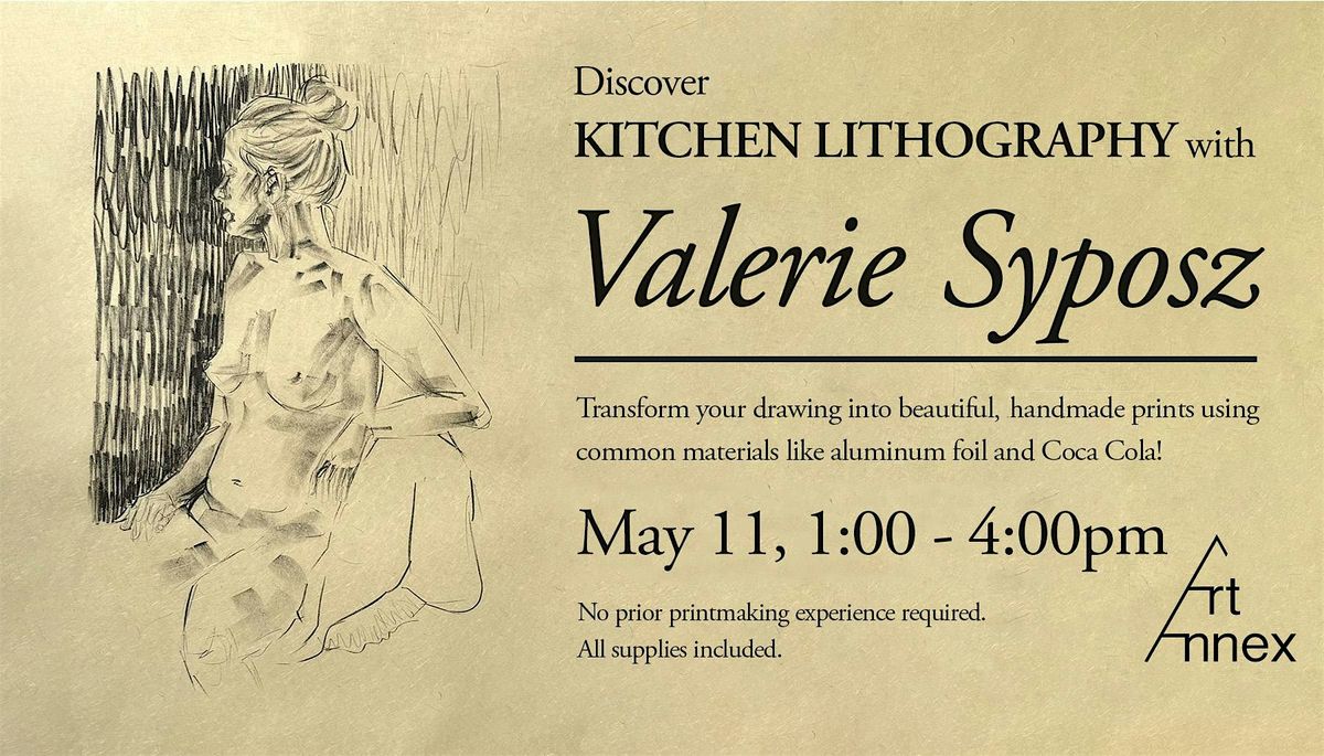 Kitchen Lithography with Valerie Syposz