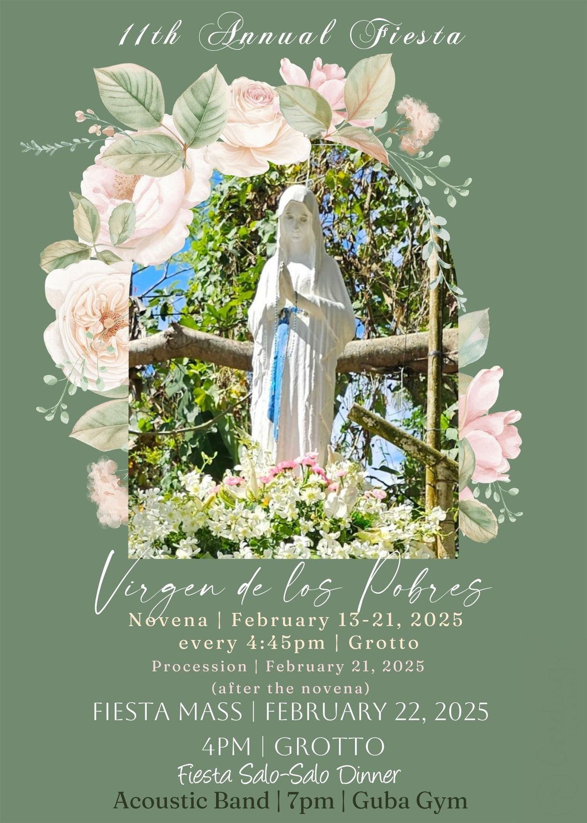 11th Annual Fiesta for Virgen de los Pobres