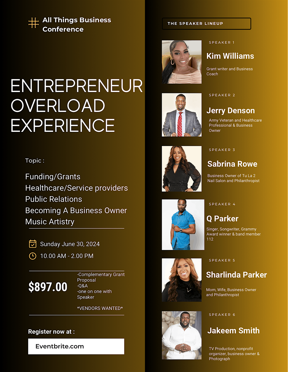 Entrepreneur Overload Experience (EOE)