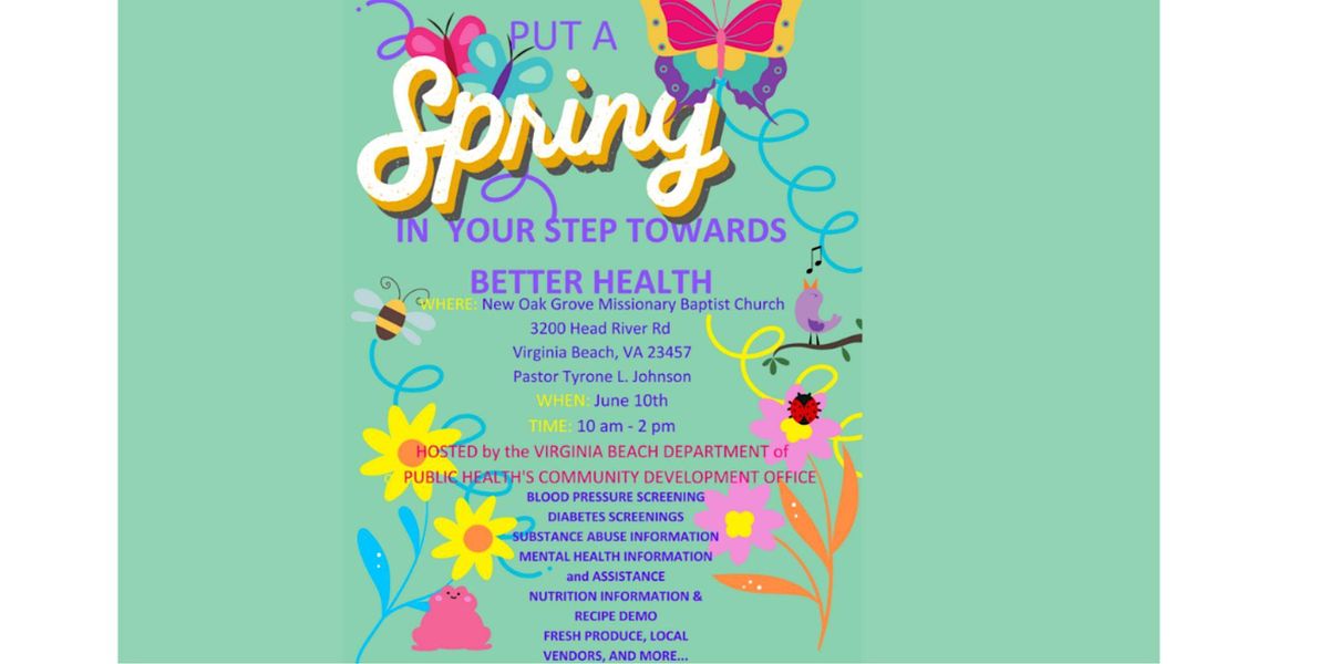 Put a Spring In Your Step Towards Better Health