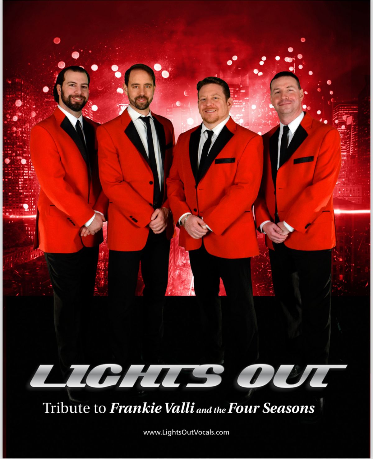 Lights Out Tribute to Frankie Valli & The Four Seasons