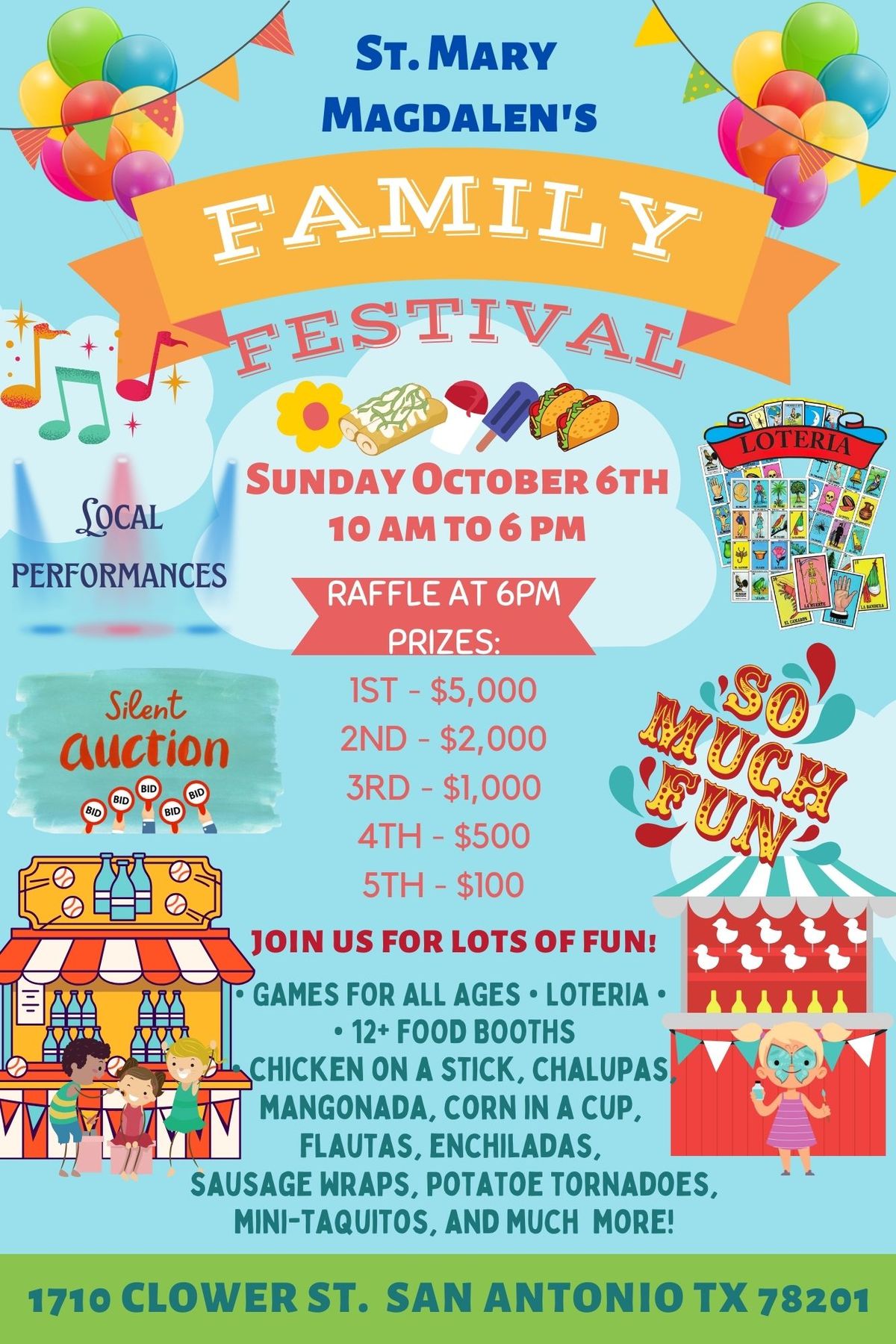 St. Mary Magdalen's Parish Festival