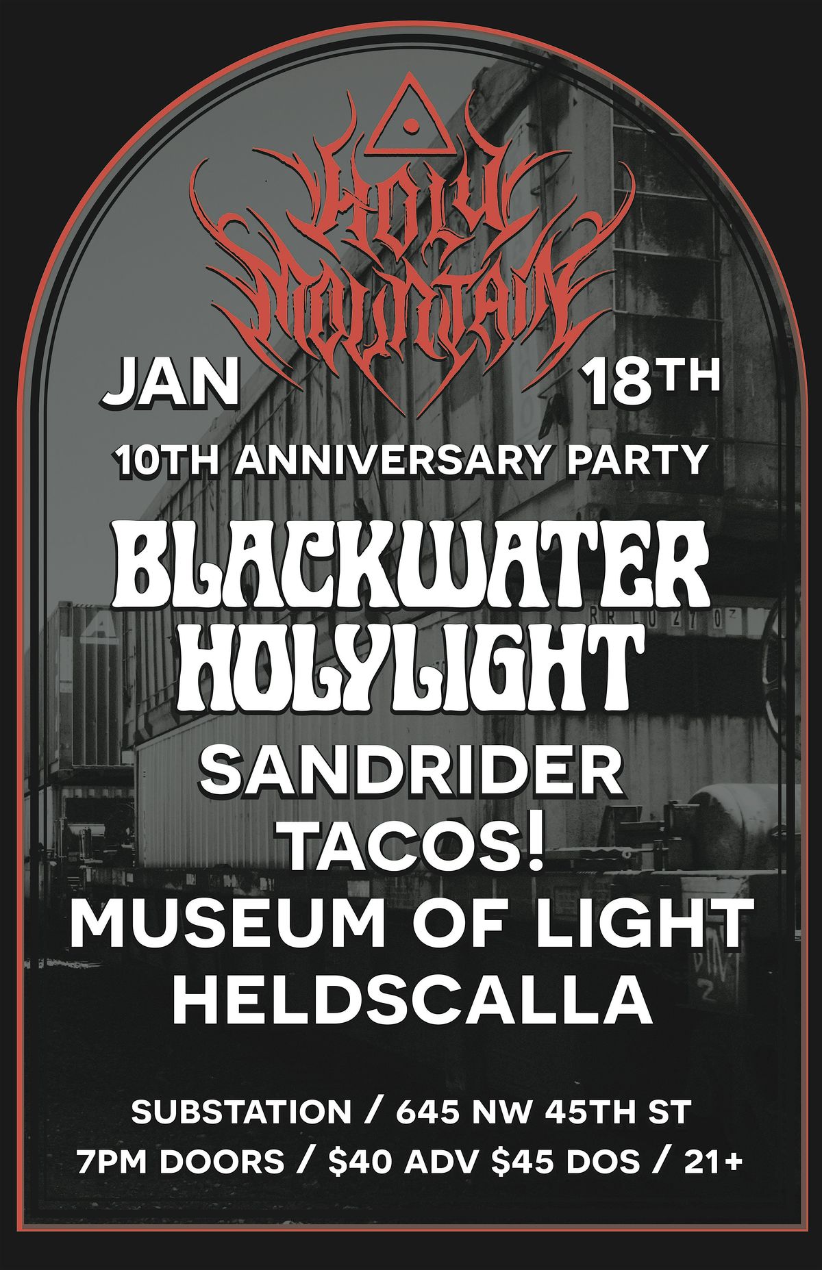 Blackwater Holylight and Holy Mountain Brewing 10 Year Anniversary