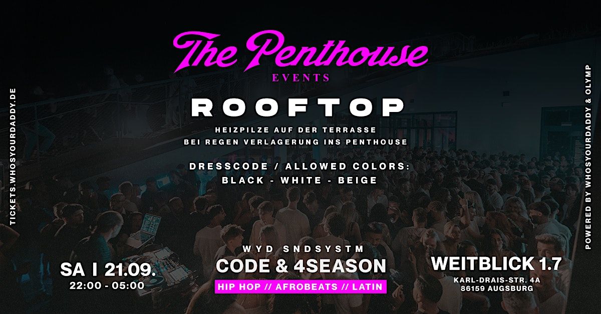 ROOFTOP by THE PENTHOUSE c\/o BLACK|BEIGE|WHITE @ WEITBLICK 1.7