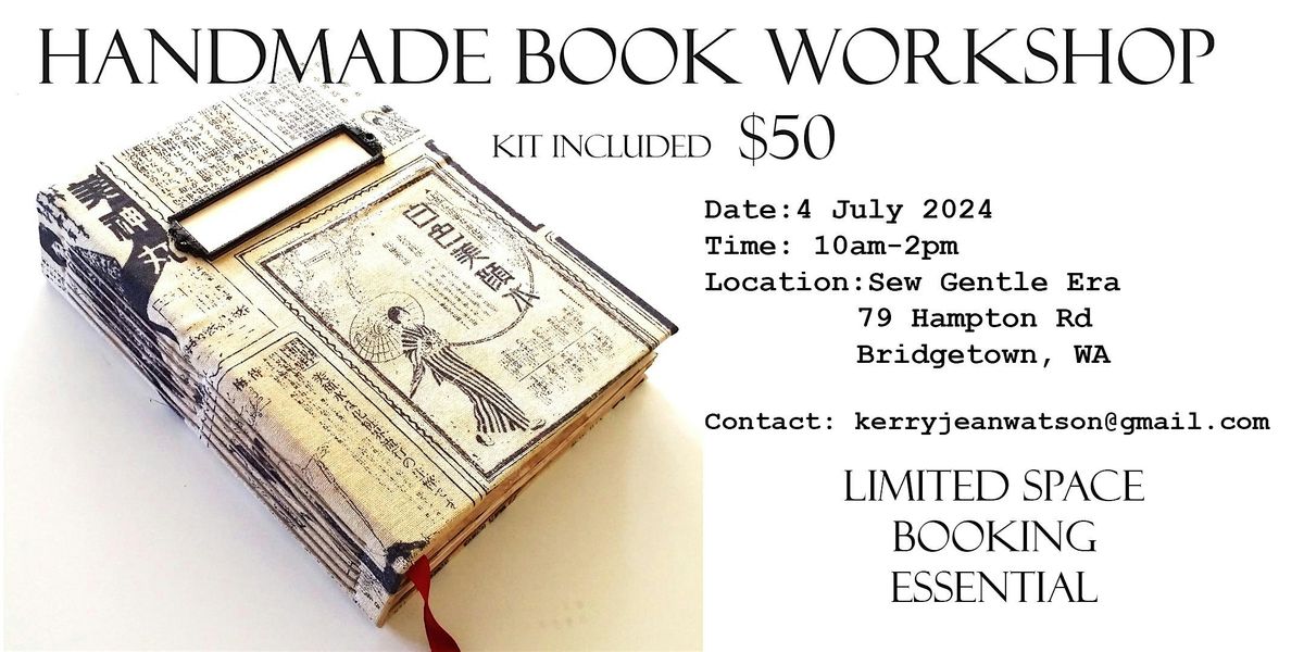 Handmade Book Workshop