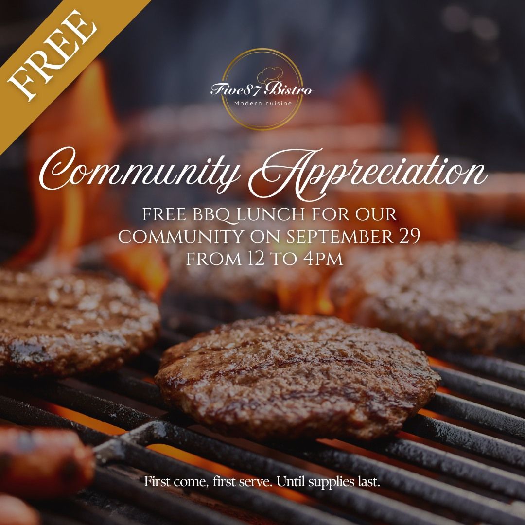 Community Appreciation BBQ! \ud83c\udf89\ud83c\udf1f