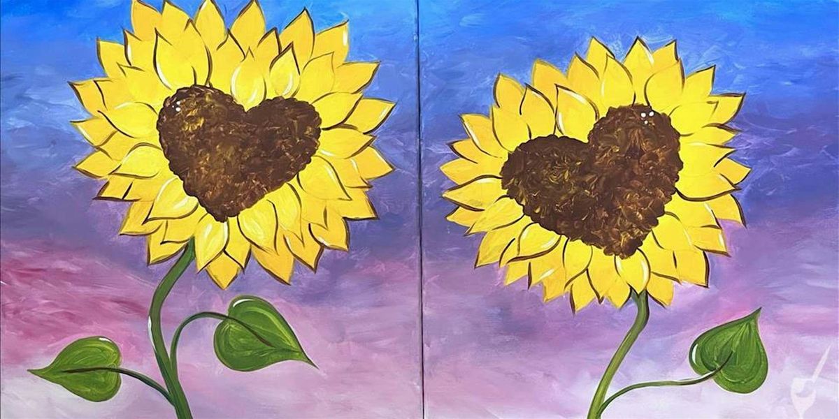 United by Sunflowers - Paint and Sip by Classpop!\u2122