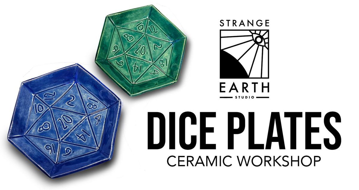 Ceramic Dice Plate Workshop