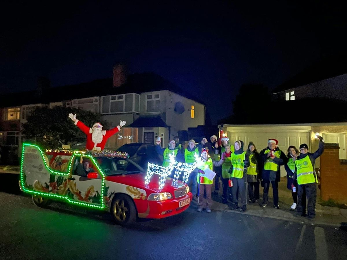 Volunteering evening - Santa Sleigh Collection. North Hillingdon, 12 Dec