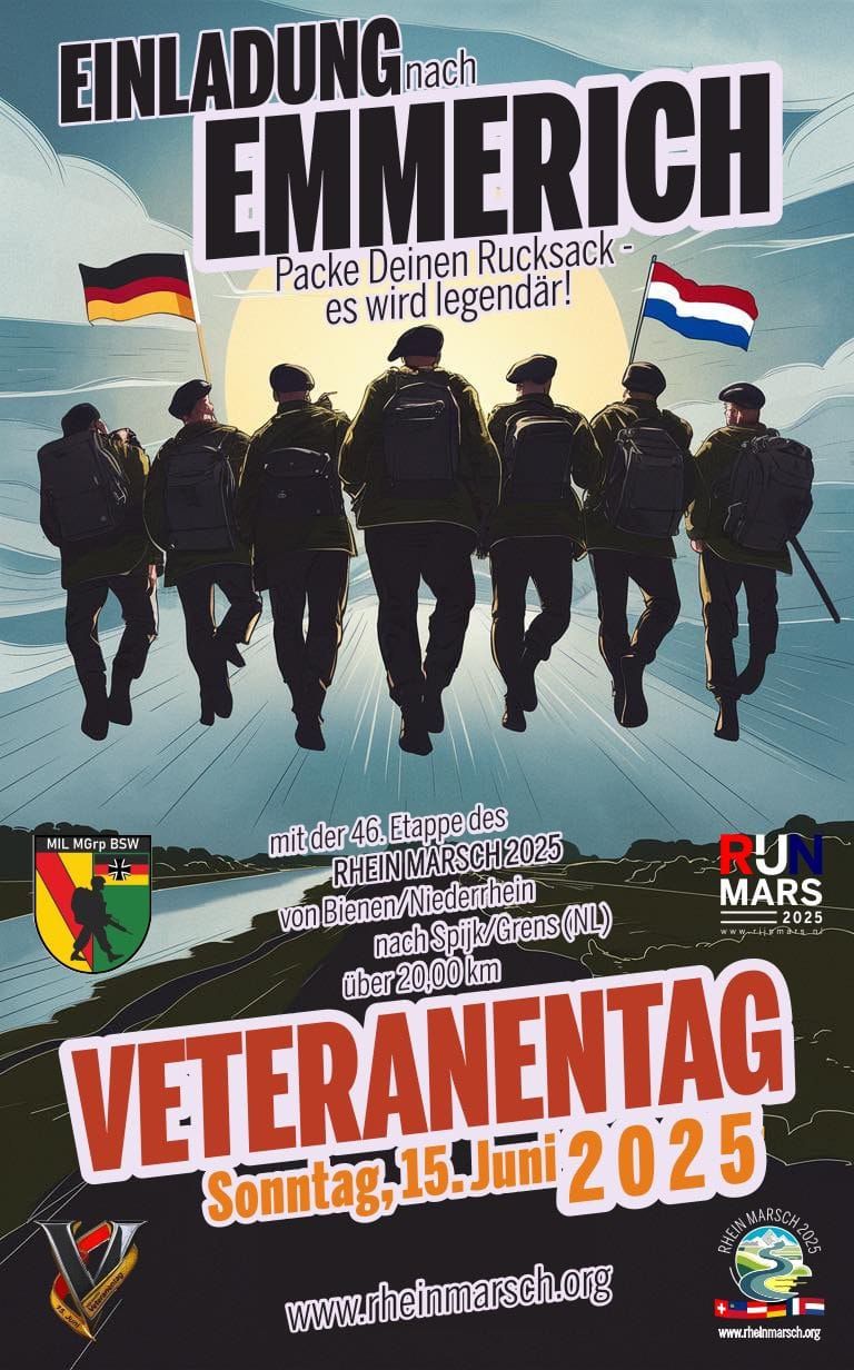 Veteranentag Rhein Marsch 2025