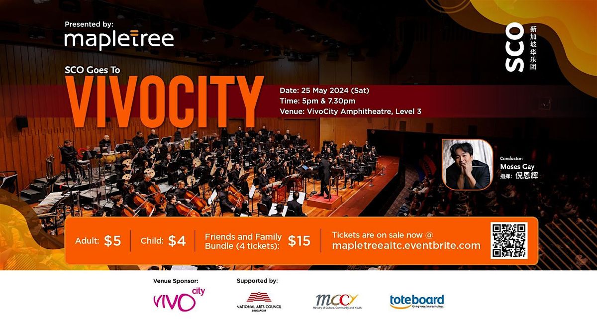 Mapletree Presents - SCO Goes to VivoCity (5pm)