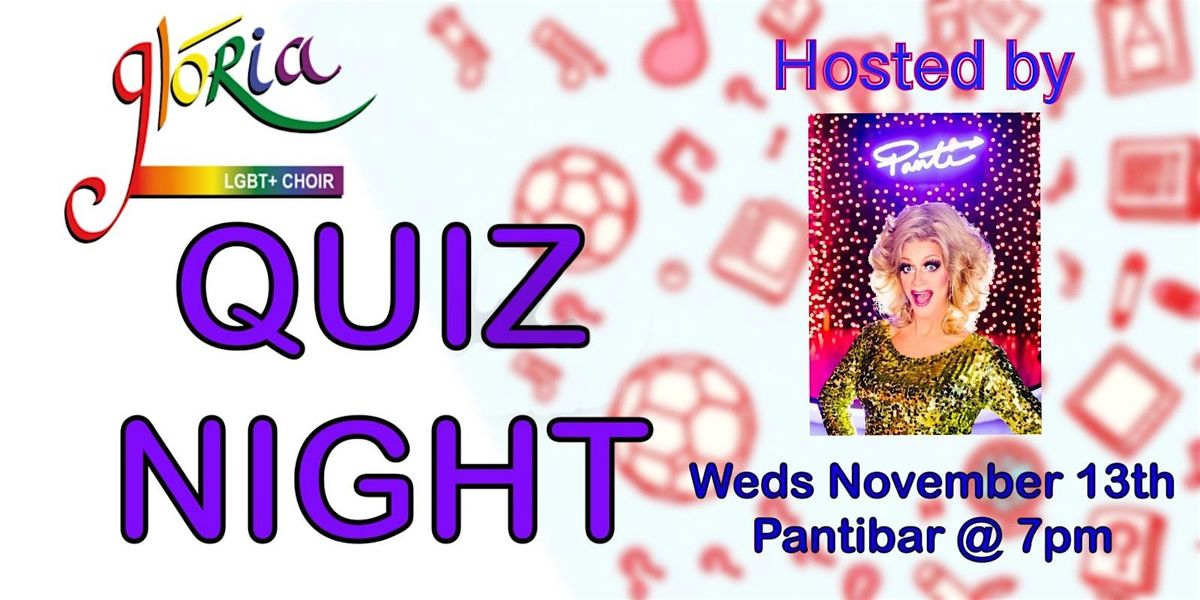 Gloria LGBT+ Choir Fundraising Table Quiz