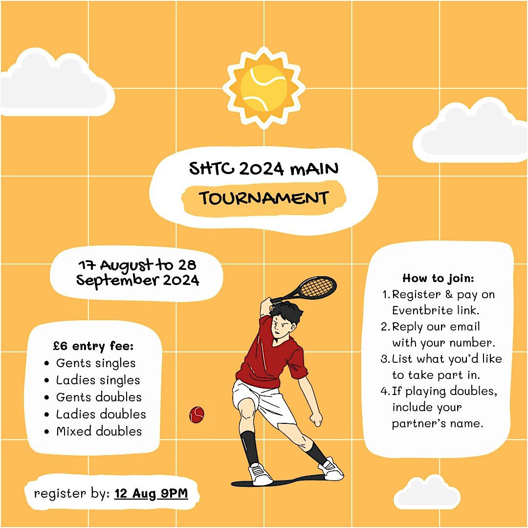 SHTC 2024 Main Tournament, South Hampstead Tennis Club, London, 22 July ...