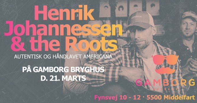 Gratis koncert: Henrik Johannessen & The Roots\ud83d\udd25