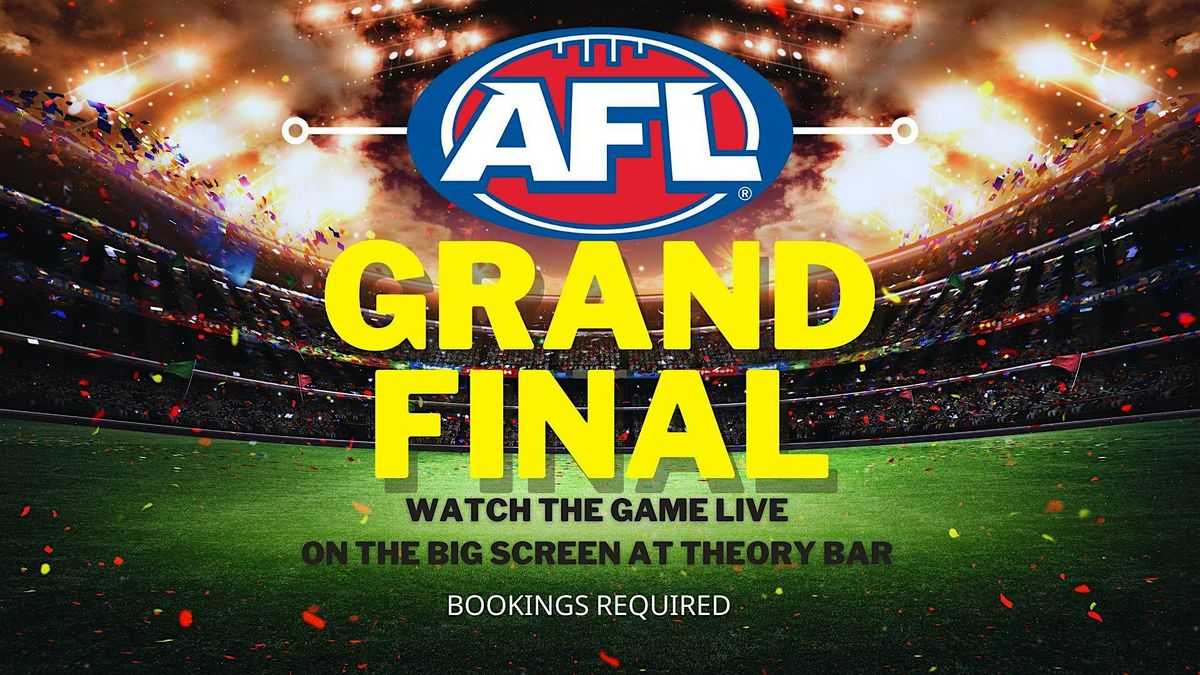 AFL Grand Final Viewing at Theory Bar - Drinks inclusive