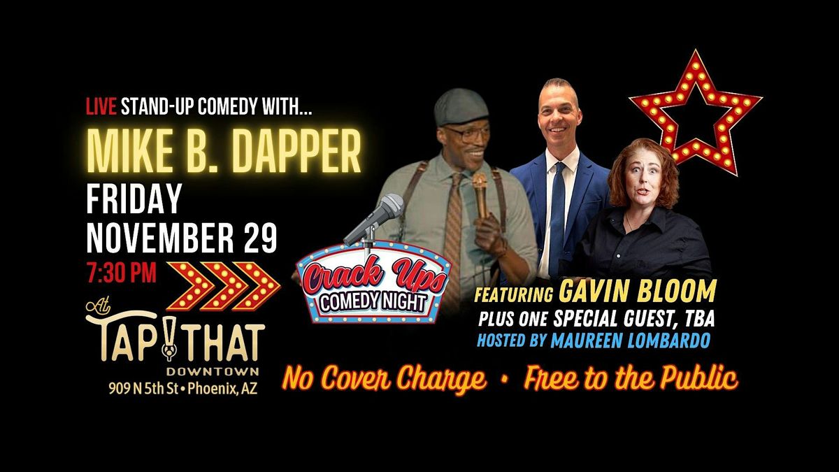 Crack Ups Comedy Night at Tap That DTPHX!