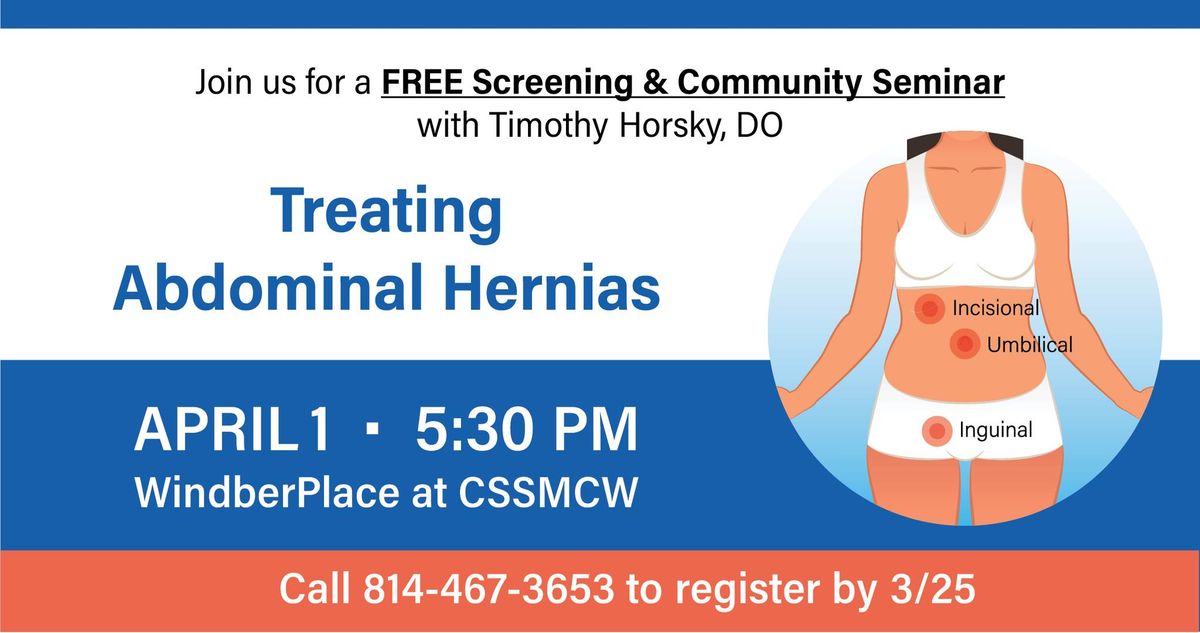 Treating Abdominal Hernias