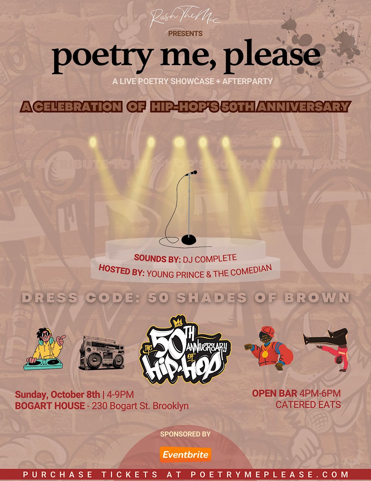 poetry me, please: A Celebration of Hip-Hop's 50th