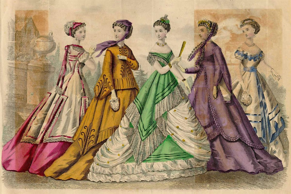 Victorian Art-ifacts: Victorian Fashion & Paper Dolls