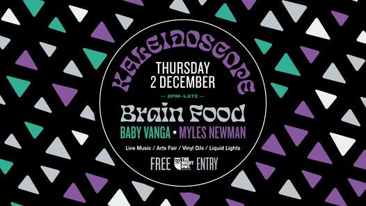 Kaleidoscope - Brain Food \/ Baby Vanga \/ Myles Newman