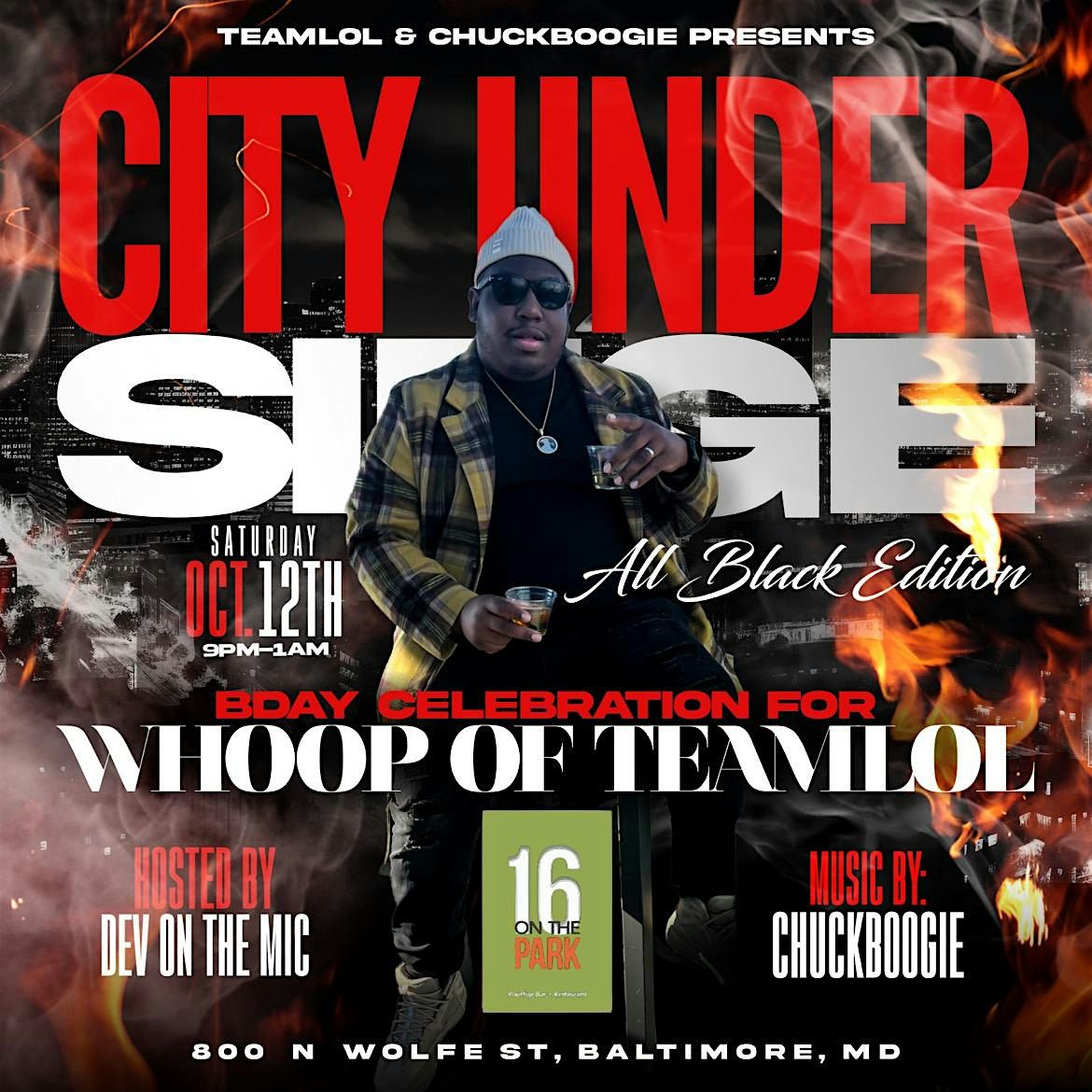 City Under Siege (All Black Edition)