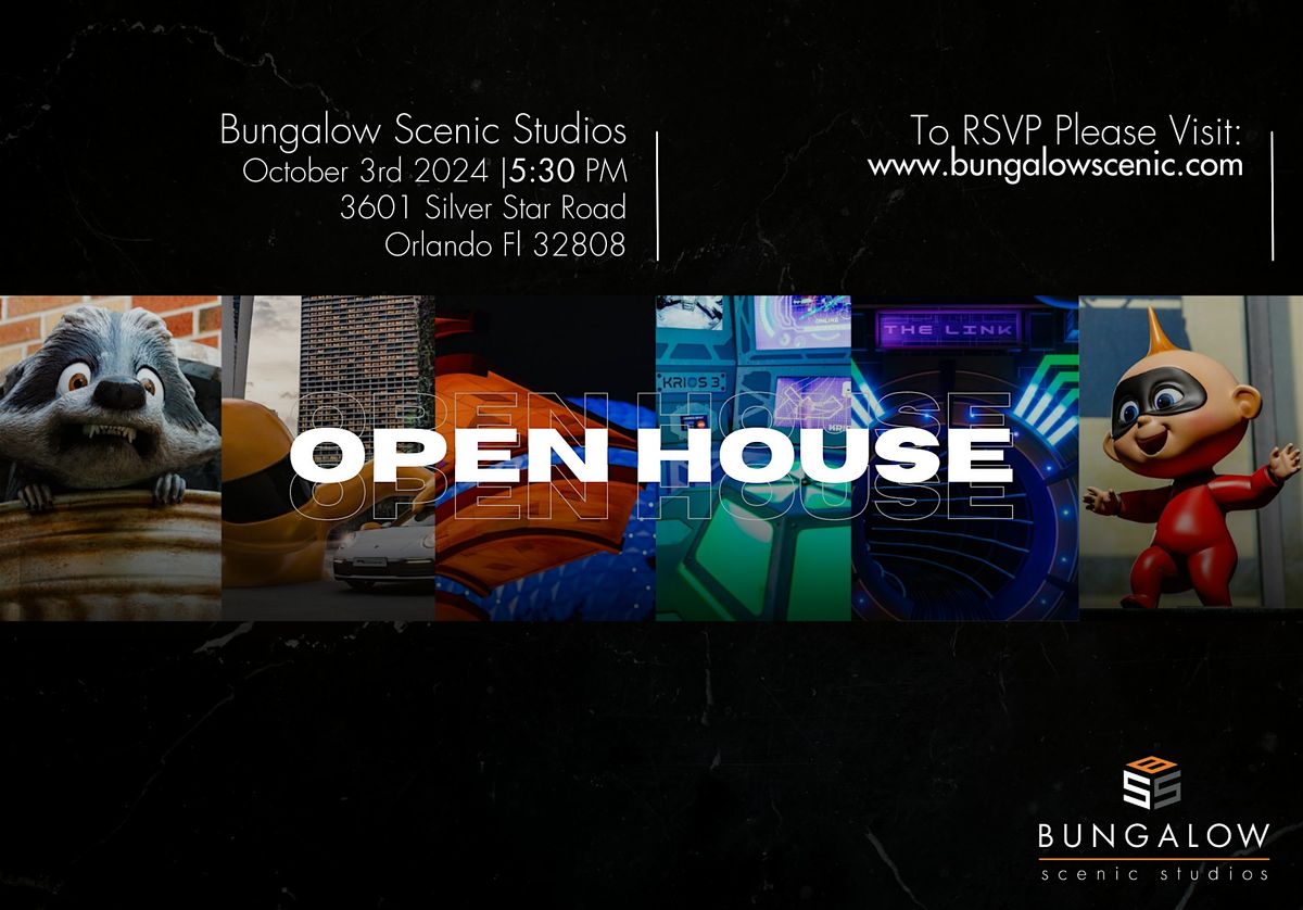 Bungalow Scenic Studios Open House