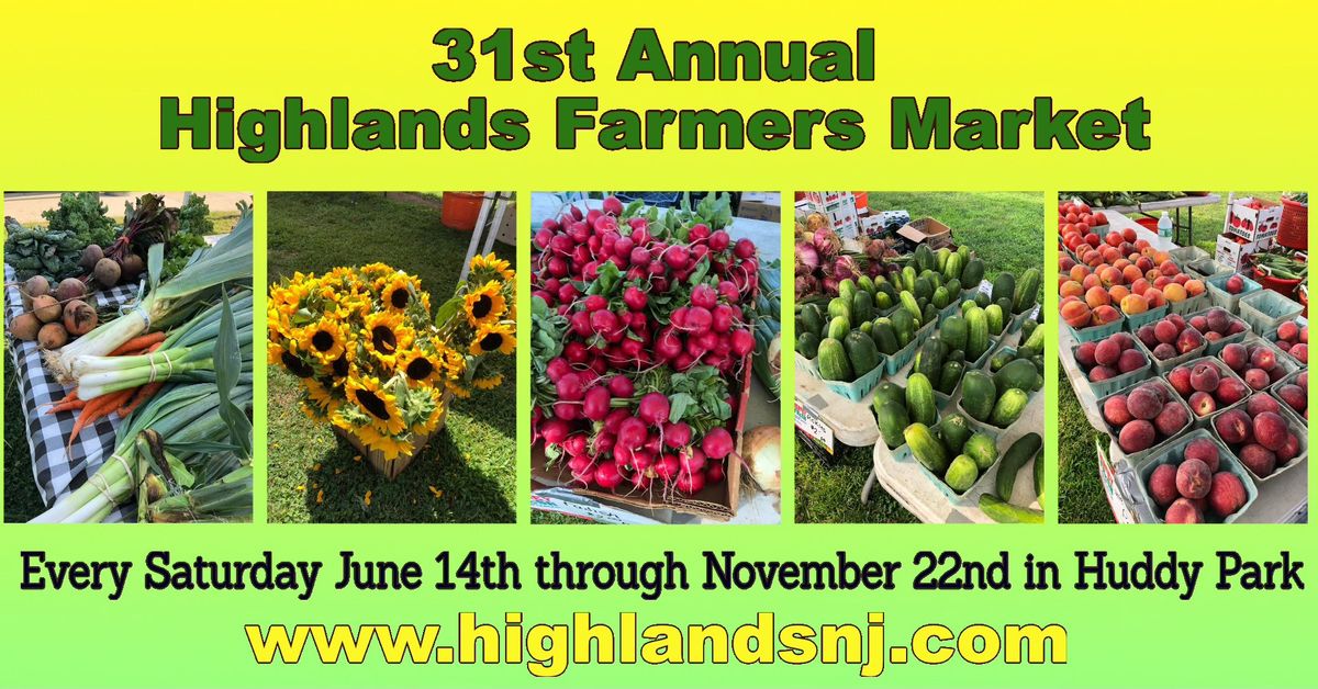 31st Annual Highlands Farmers Market