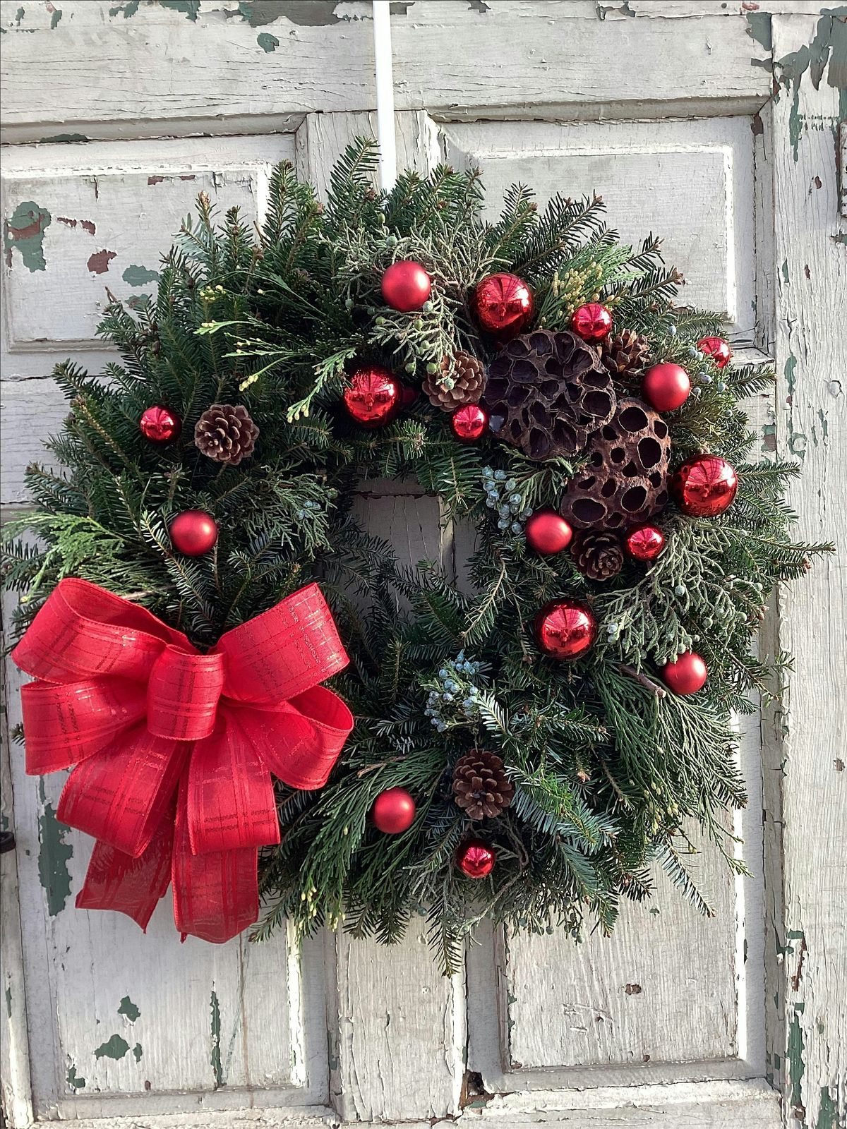 Fresh Holiday Wreath