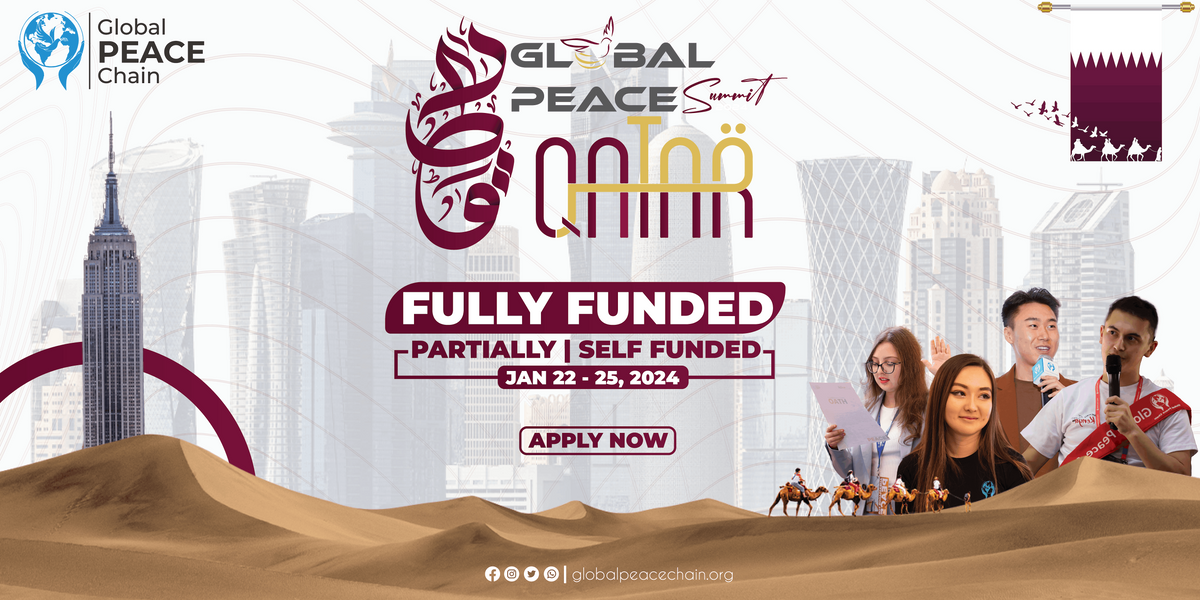 Global Peace Summit Qatar 2024, Qatar, Doha, 22 January to 25 January