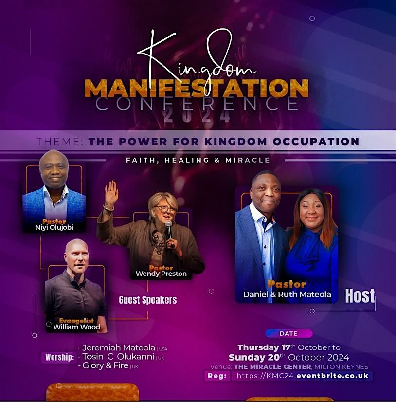 Kingdom Manifestation Conference 2024