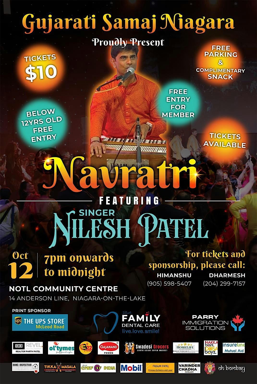 Navratri Garba By Niagara Gujarati Samaj