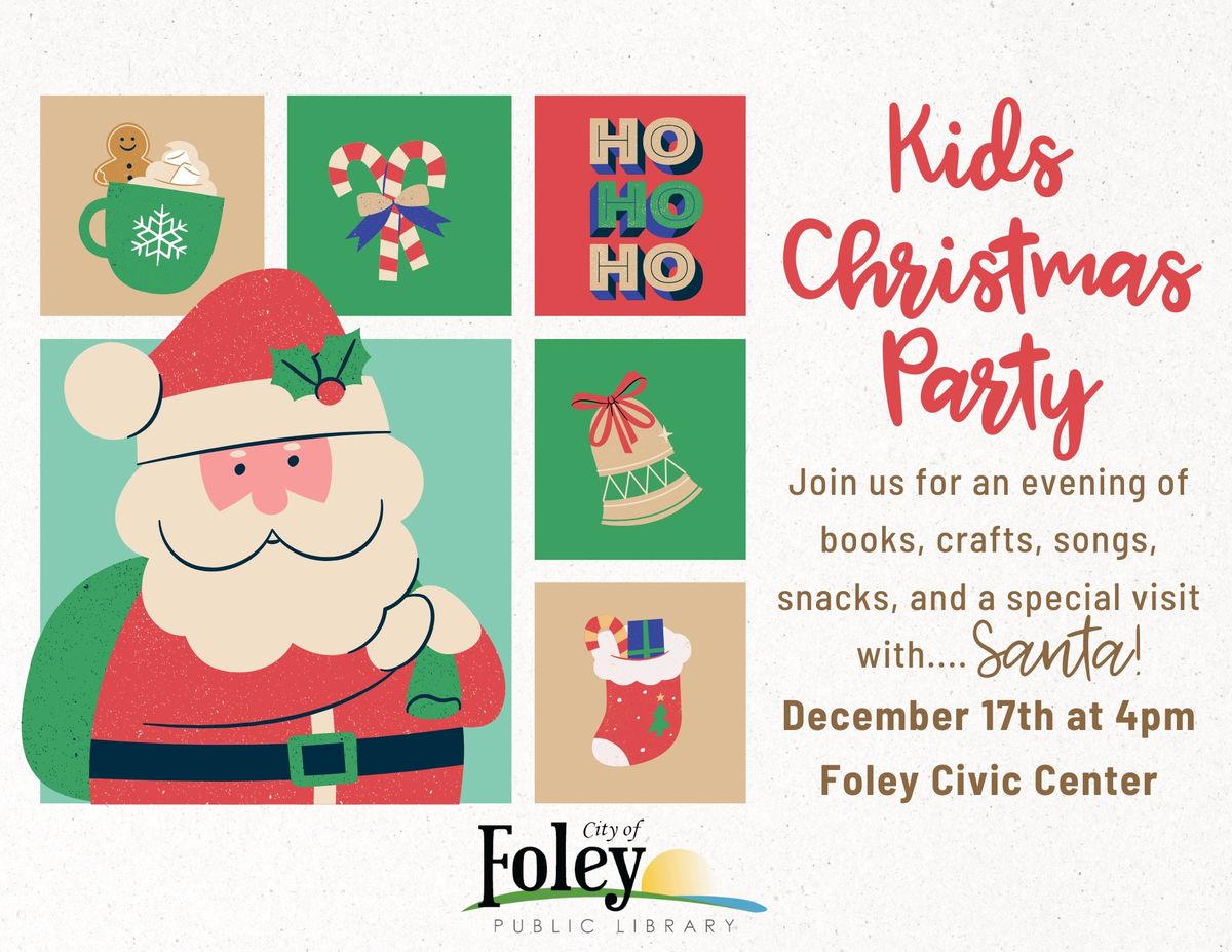 Foley Public Library Kids Christmas Party 