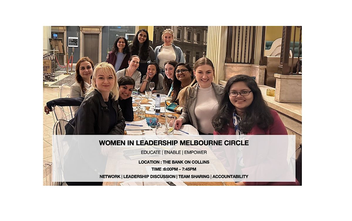 Women in Leadership Melbourne Circle - November Meet Up